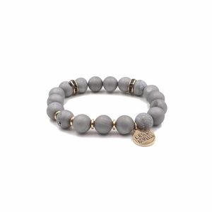 Kinsley Armelle - GEODE COLLECTION - SLATE BRACELE